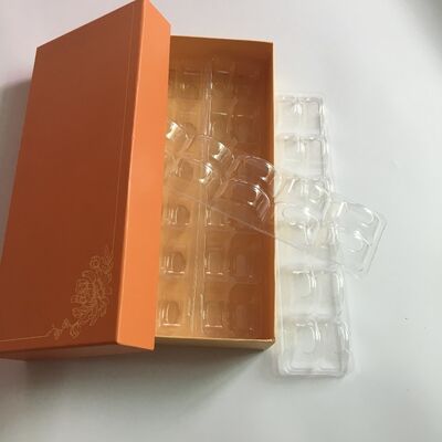 Ekologiczne plastikowe tacki z makarony z niestandardowym drukiem i przejrzystym projektem opakowań spożywczych