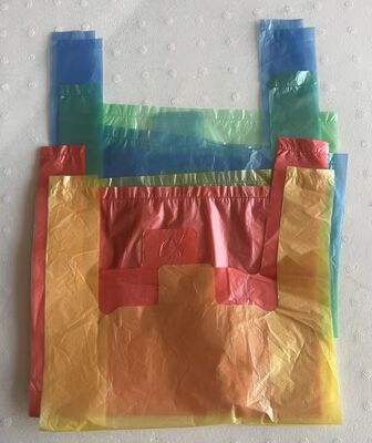 Opakowanie na zamówienie HDPE torba z dużą odpornością na uderzenia i materiał podlegający recyklingowi dla supermarketów