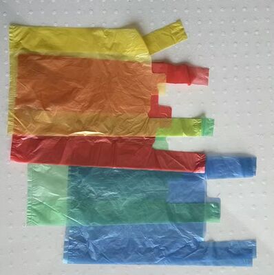 Dostosowane do potrzeb torby z tworzyw sztucznych HDPE o wysokiej odporności na uderzenia do zakupów w supermarketach