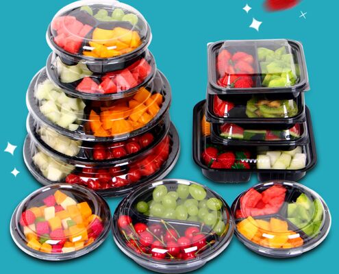 Customizable Recyclable PET Blister Packaging with Heat Sealing for Small Tomato and Grape Packaging