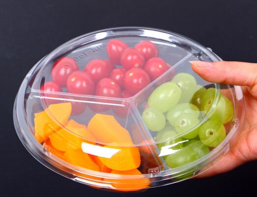 Customized Design Recyclable PET Heat Sealing Fruit Packaging Box Plastic Blister Packaging