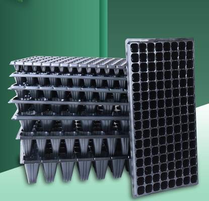 Wholesale rectangular multi-hole seedling trays for vegetables, succulents, and cuttings, thickened nursery trays