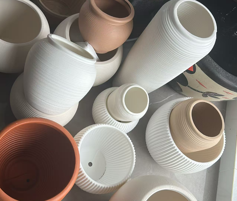 PE Coated HDPE Flower Pot with Multiple Sizes and Drainage Holes Options for Indoor and Outdoor Use