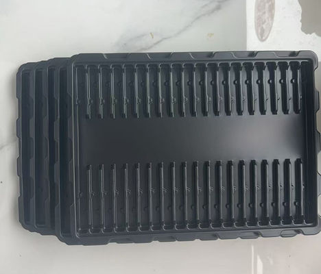 Fabryka na zamówienie PS Antystatyczne Puszki, Przejrzysty plastikowy pudełko elektroniczne opakowania PCB Moduł obrotowy Puszki