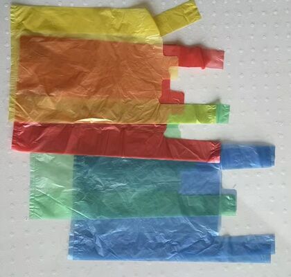 Personalizowana torba na zakupy z HDPE nadająca się do recyklingu, o wysokiej odporności na uderzenia, dla supermarketów