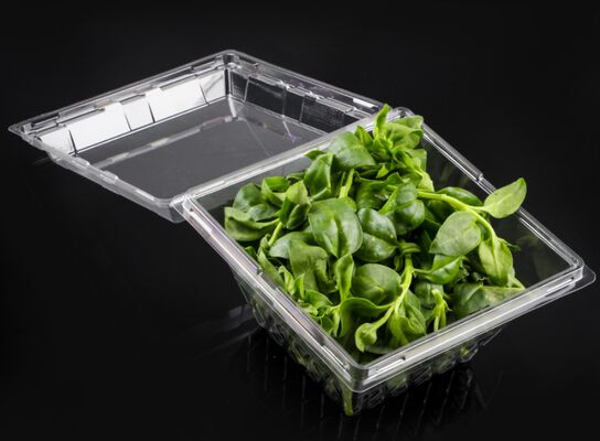 Indywidualny projekt, recyklingowalne opakowanie blister PET z zgrzewaniem na gorąco do przezroczystego pudełka na owoce