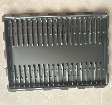 Czarny PS 100-grid 49*16*7 antystatyczna tablica z pęcherzami do opakowań płyt PCB